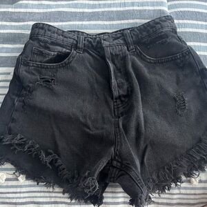 Wild Fable High Rise Black Shorts